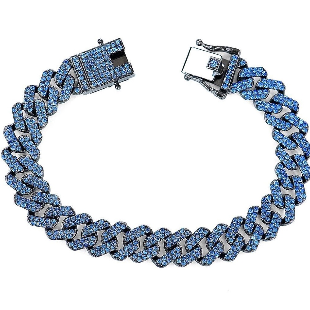 Invicta Elements Men's Drip Chain Bracelet, Blue Glacier (80895)